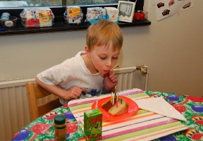 Birthday cake for Antti